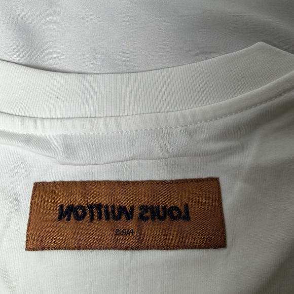 Louis Vuitton White Dragon Graphic Men's T-Shirt - Picture 5 of 5